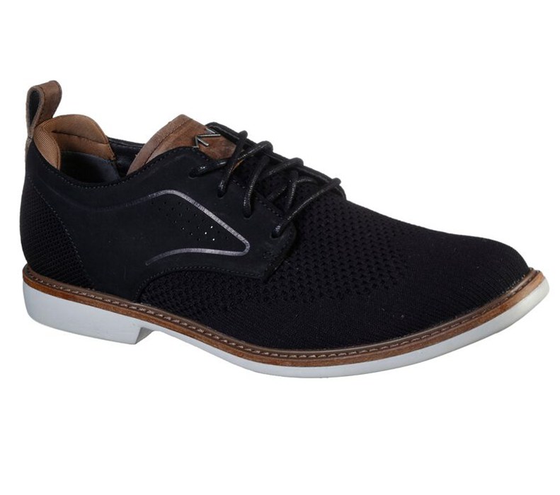 Skechers Clubman - Ashford - Mens Sneakers Black [AU-YA4684]